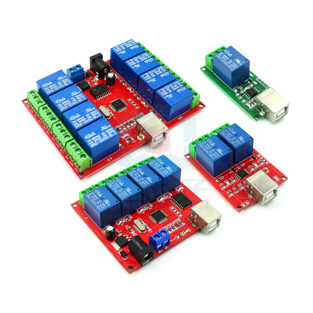 Relay 8 Channel Board - Módulo de relé de 1/2/4/8 canales