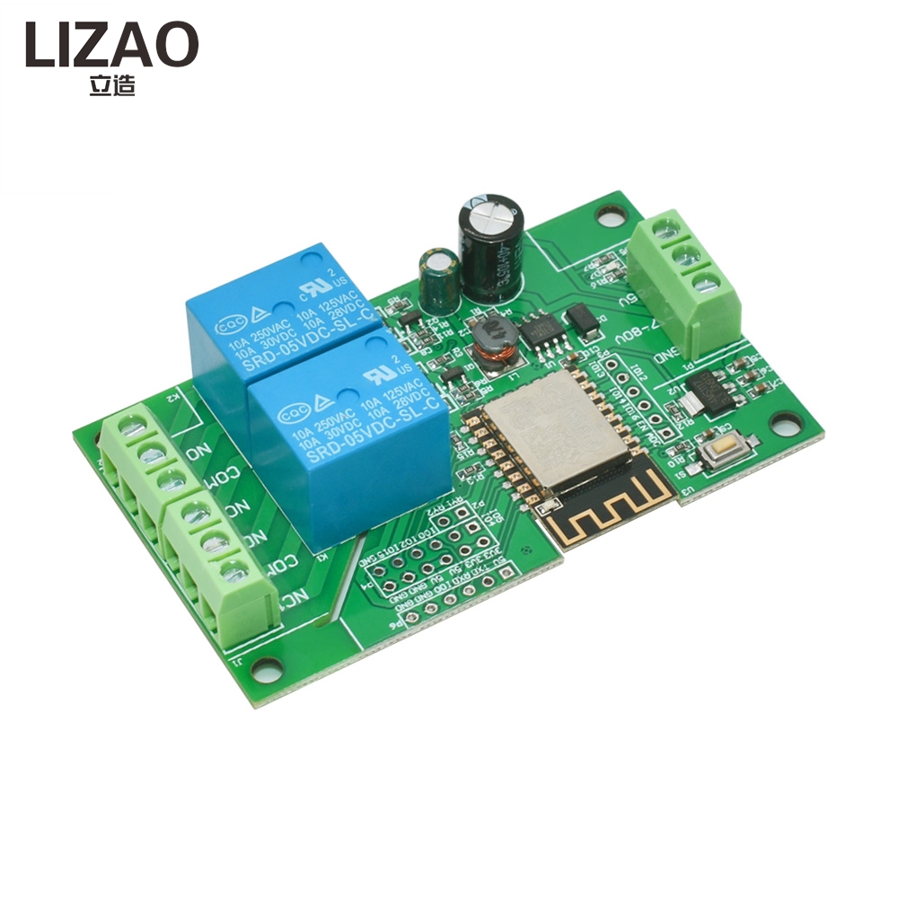 Relay 8 Channel Board - Módulo de Relé WiFi LIZAO de