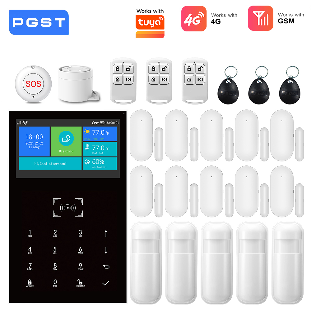 Smart Home Automation Diy - Sistema de Alarma WiFi 4G GSM