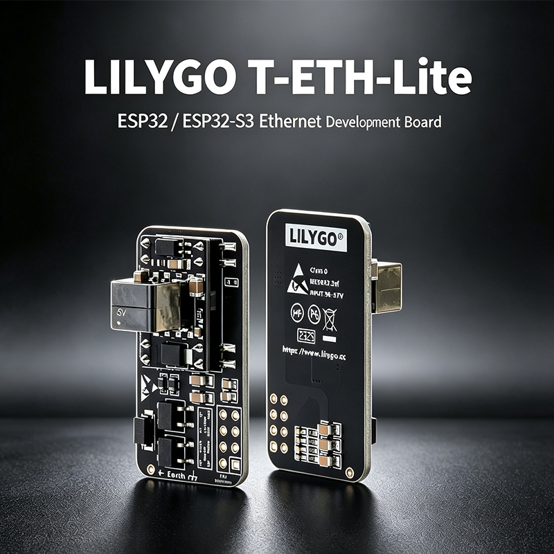 Ethernet Module W5500 - Placa de Desarrollo LILYGO T‑ETH‑Lite, ESP32/ESP32‑S3,