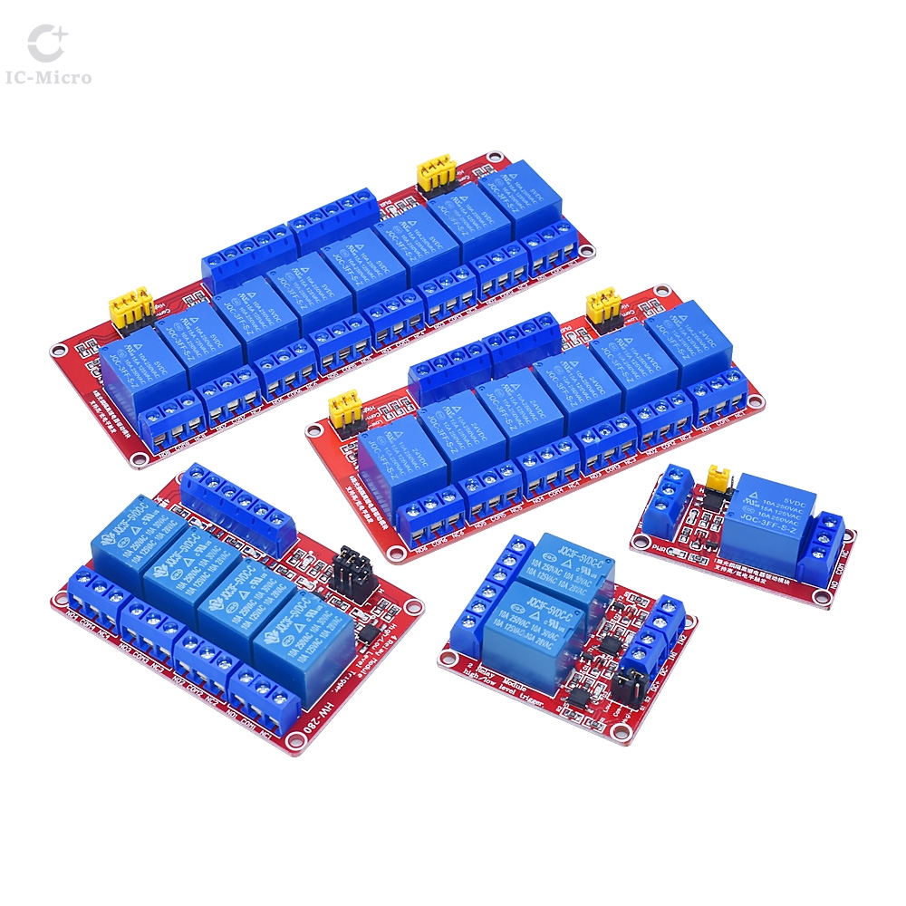 1 2 6 4 8 canales 5V 12V 24V m - Relay 8 Channel Board reseña y precio