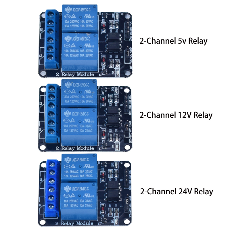 Módulo de Relés de 1, 2, 4, 6  - Relay 8 Channel Board reseña y precio