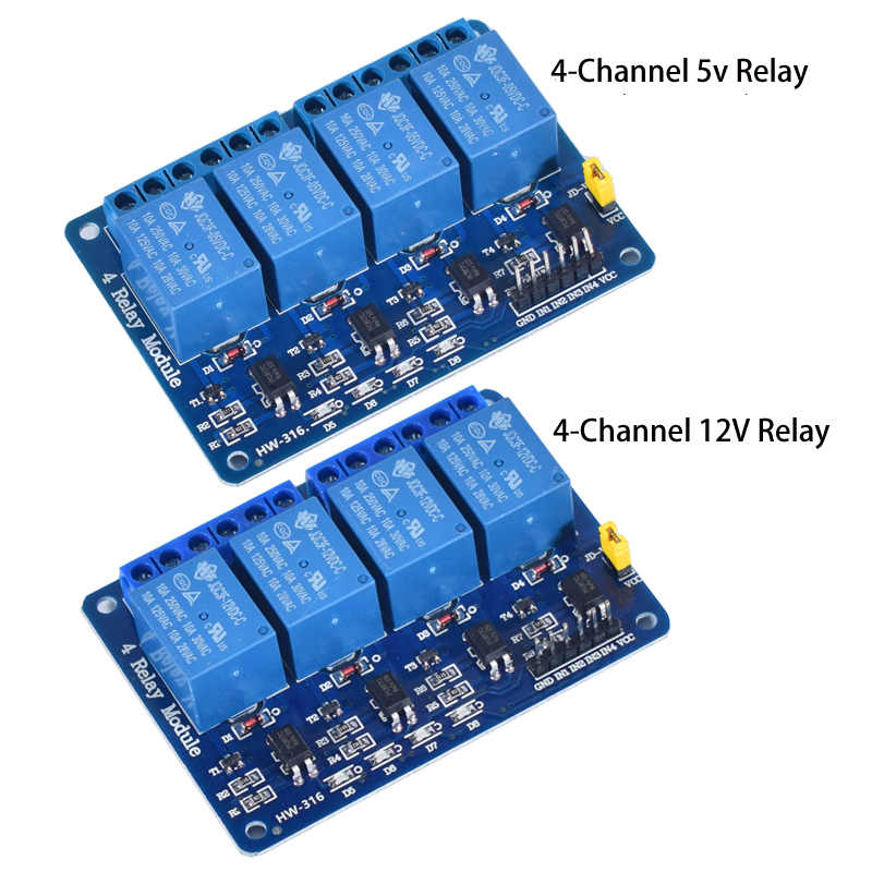 Módulo de Relés de 1, 2, 4, 6  - Relay 8 Channel Board reseña y precio