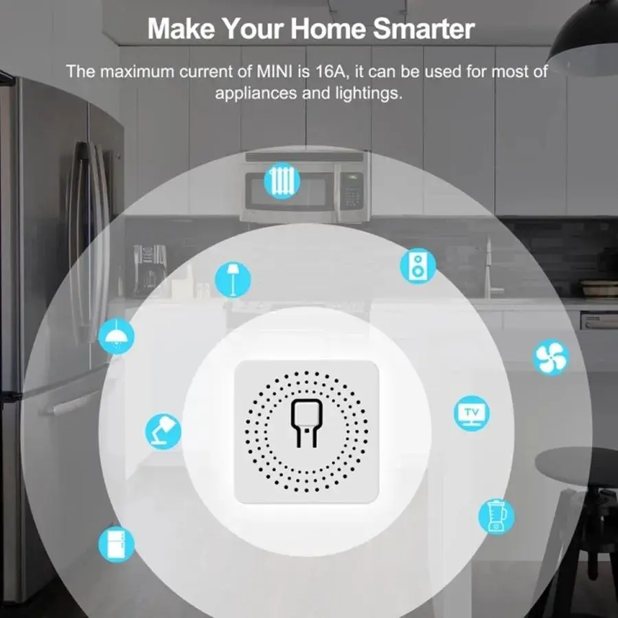 Mini Relé Inteligente RF433MHz - Diy Home Automation System reseña y precio