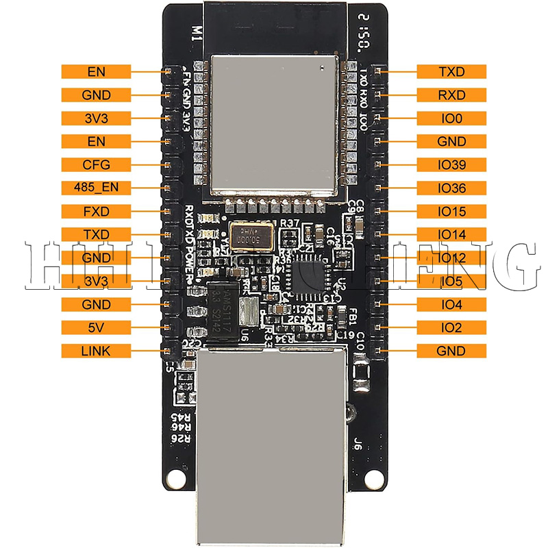 10-1 Uds WT32-ETH01 puerto ser - Ethernet Module W5500 reseña y precio