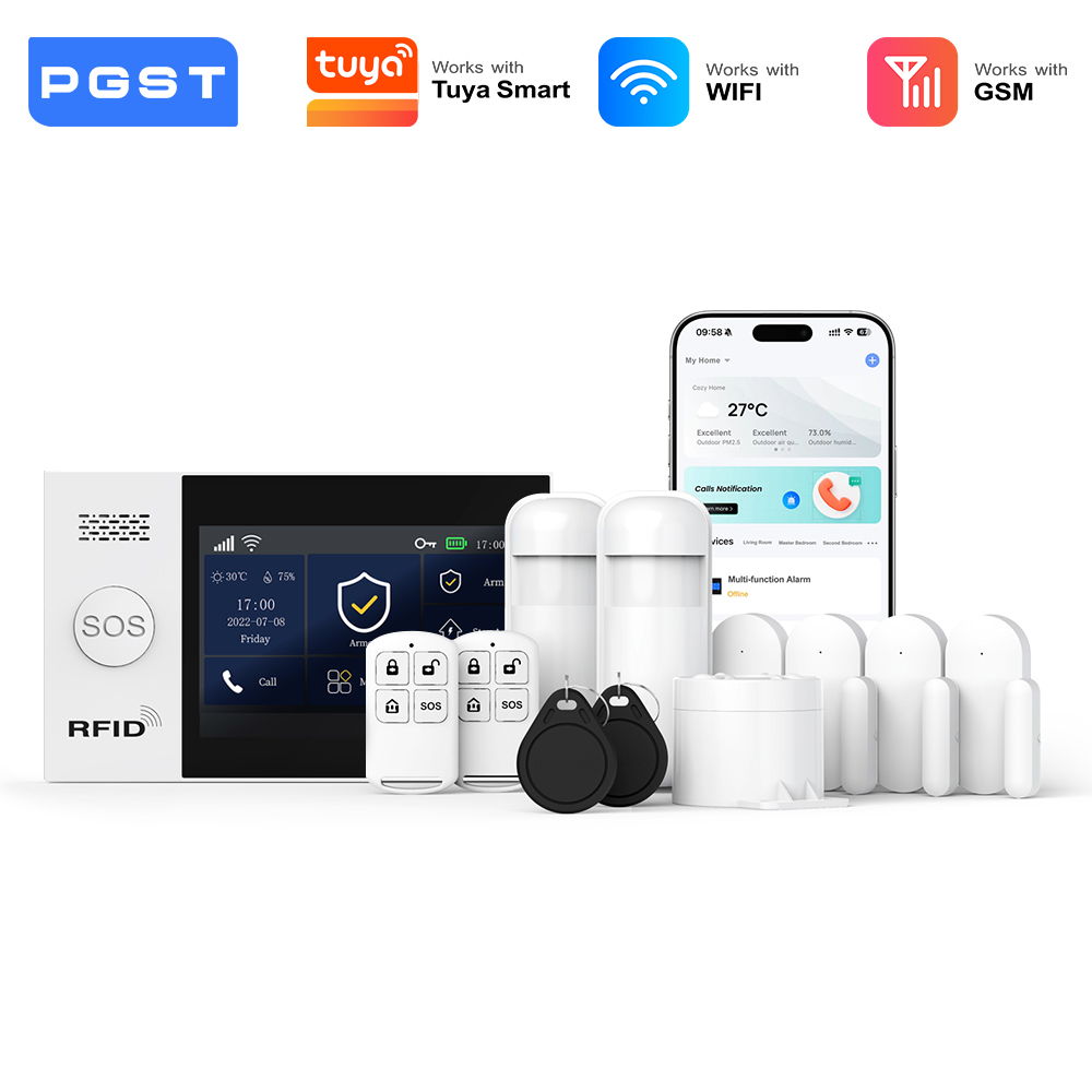 PGST sistema alarma antirrobo  - Smart Home Automation Diy reseña y precio