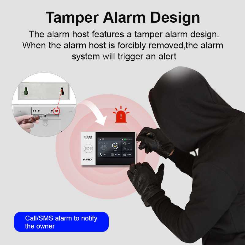 PGST sistema alarma antirrobo  - Smart Home Automation Diy reseña y precio