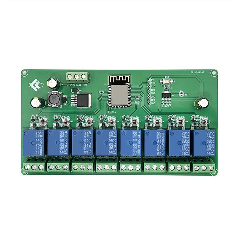 Módulo de relé WIFI inalámbric - Relay 8 Channel Board reseña y precio