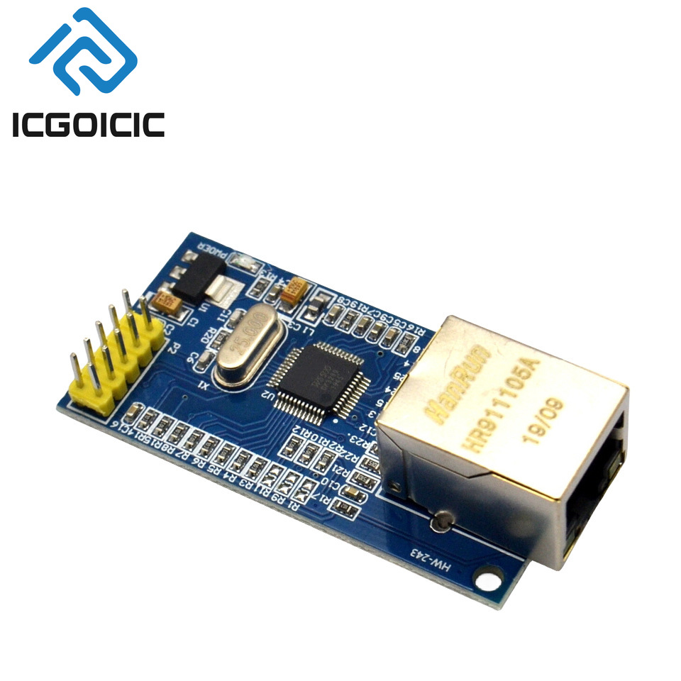 Módulo Ethernet W5500 – TCP/IP - Ethernet Module W5500 reseña y precio