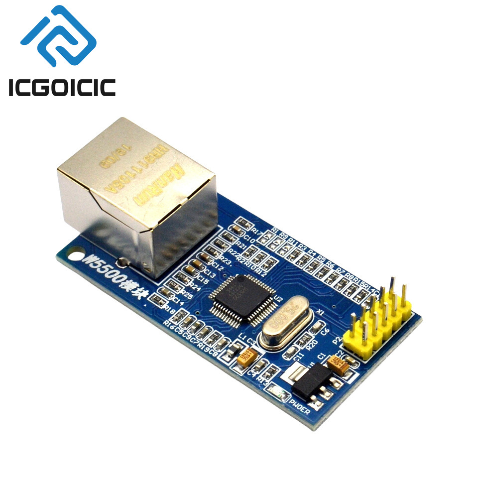 Módulo Ethernet W5500 – TCP/IP - Ethernet Module W5500 reseña y precio