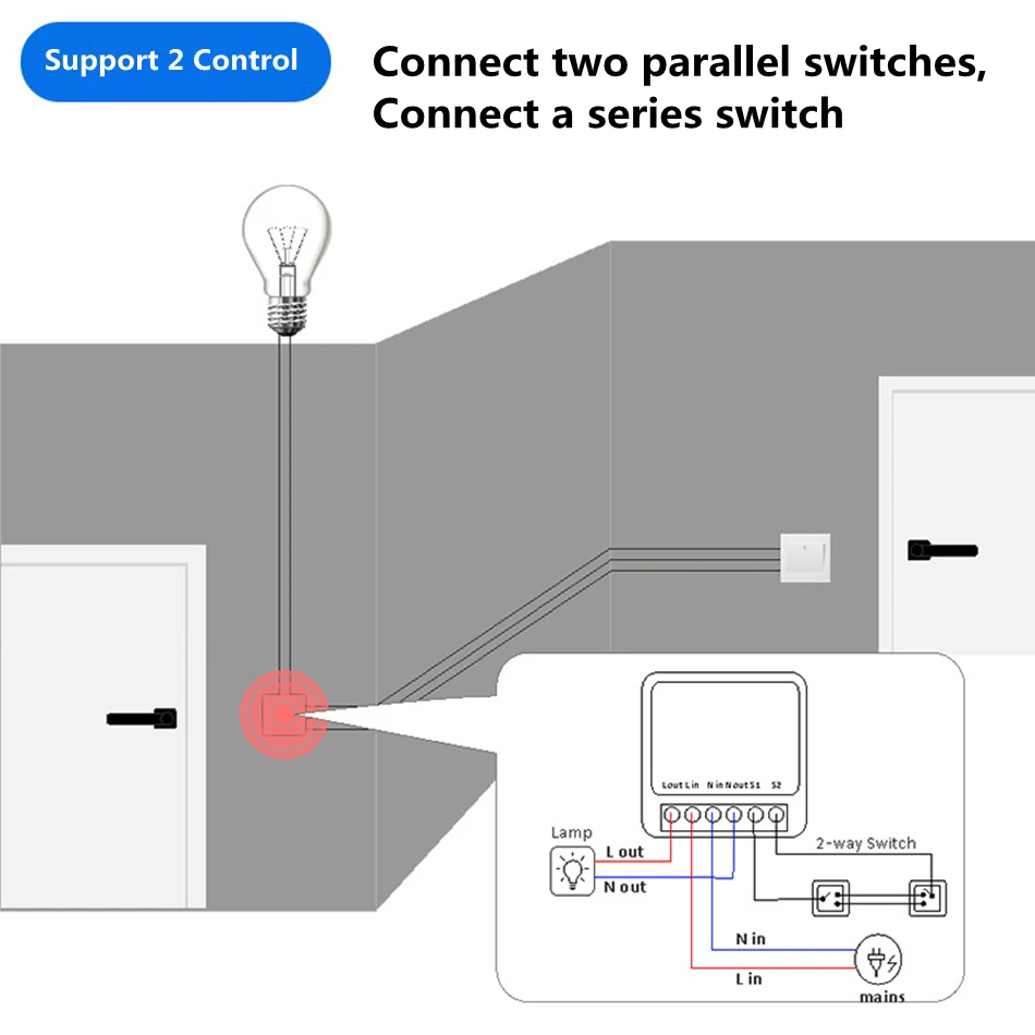 Interruptor de luz inteligente - Smart Home Automation Diy reseña y precio
