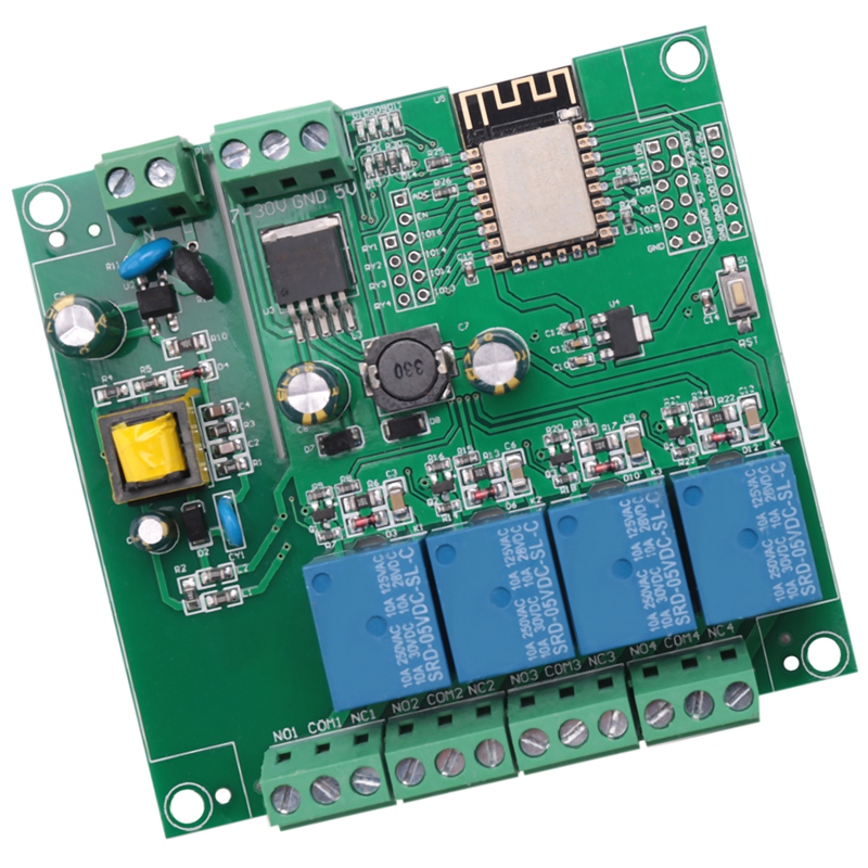 Módulo de Relé Inalámbrico WIF - Relay 8 Channel Board reseña y precio