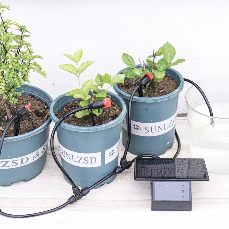 Kit de riego automático Solar  - Smart Home Automation Diy reseña y precio