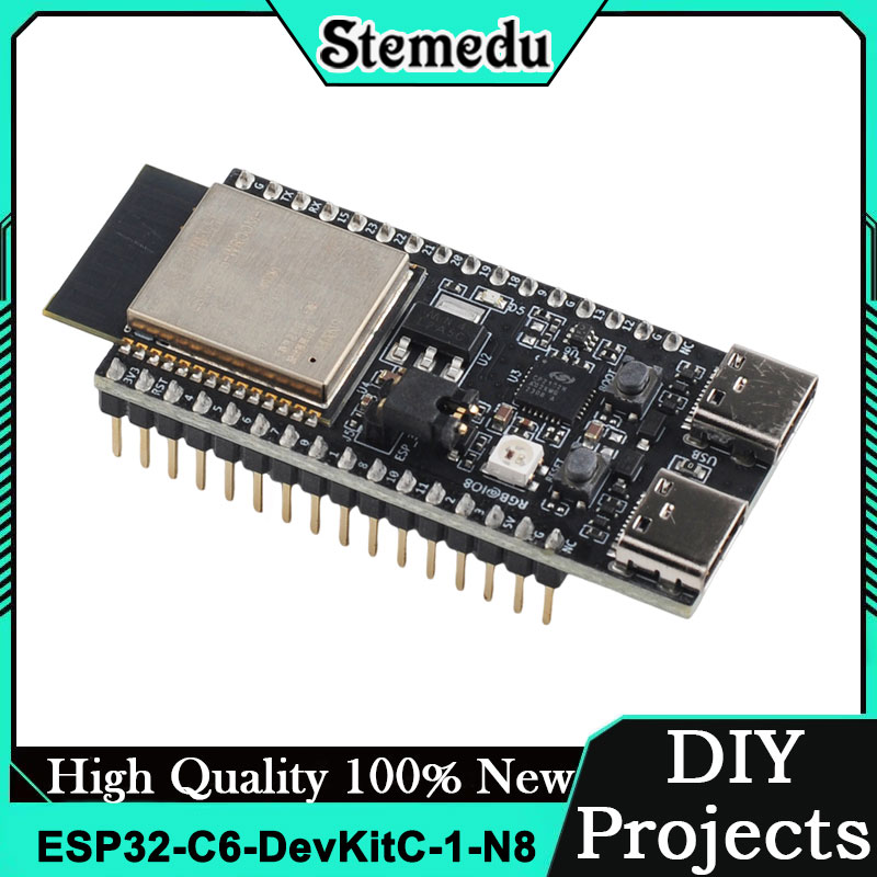 Placa ESP32 C6 DevKitC 1 N8 Io - Diy Home Automation System reseña y precio