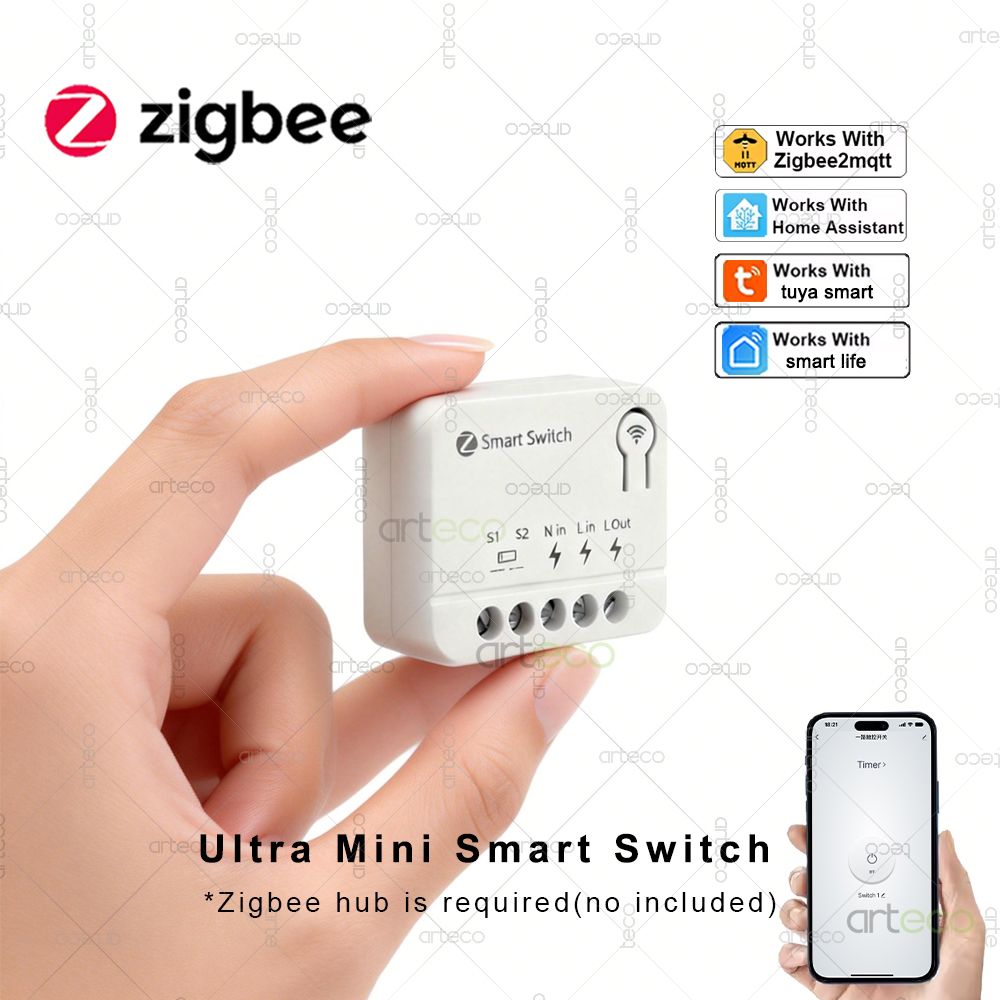 Mini Interruptor Zigbee, Módul - Smart Home Automation Diy reseña y precio